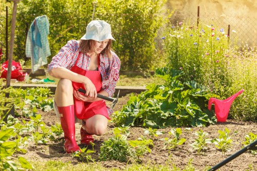 Low-carbon van used for sustainable gardening collections